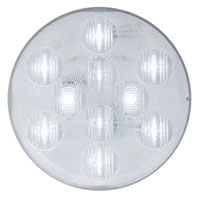 (image for) Trailer Back Up Light LED 4" Round Standard Dexter/Redneck #BUL-11CB