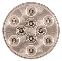 (image for) Trailer Utility Light LED 4" Round Standard Dexter/Redneck #BUL-43CB