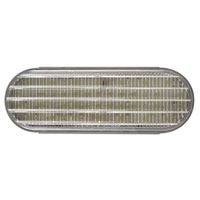 (image for) Trailer Back Up Light LED 6" Oval 36 Diode DOT Compliant White Standard Dexter/Redneck #BUL-52CB