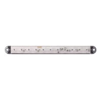 (image for) Trailer Utility Light Only Standard LED 15" 11 Diodes Thinline Dexter/Redneck #BUL69CB