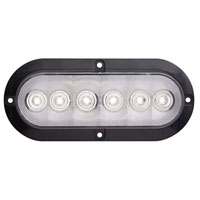 (image for) Trailer Utility Light Only Fleet LED 6" Oval 6 Diode Dexter/Redneck #BUL73CB