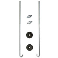 (image for) Trailer Battery Hold Down J-Hooks Dexter/Redneck #HDB-J10