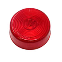(image for) Trailer Marker Clearance Light Only Incandescent 2" Round Red Dexter/Redneck #LT01-025