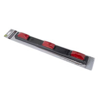 (image for) Trailer Identification Light Bar Incandescent 15.94" 3 Bulb Red Dexter/Redneck #LT01-310