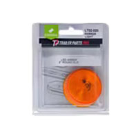 (image for) Trailer Marker Clearance Light Only LED 2" Round Amber Fleet Dexter/Redneck #LT02-020