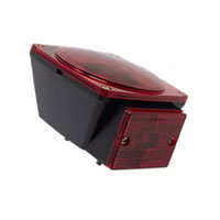 (image for) Trailer Stop/Turn/Tail Light Only Incandescent 6 Function Right Hand Red Dexter/Redneck #LT03-100