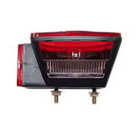 (image for) Trailer Stop/Turn/Tail Light Only Incandescent 7 Function Left Hand Red Dexter/Redneck #LT03-105