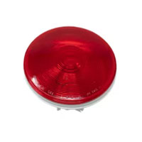 (image for) Trailer Stop/Turn/Tail Light Only Incandescent 4'' Round Red Dexter/Redneck #LT03-135