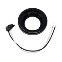 (image for) Trailer Light Flush Mounting 2" Round Grommet & 2 Wire Plug Pigtail Dexter/Redneck #LT06-350