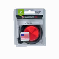 (image for) Trailer Marker Clearance Light LED 2" Round Red Dexter/Redneck #LT72-305