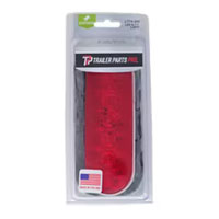 (image for) Trailer Stop/Tail/Turn Light LED 6" Oval Red Dexter/Redneck #LT74-200
