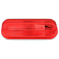 (image for) Trailer Marker Clearance Incandescent Light Rectangular Red Dexter/Redneck #M136R