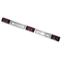 (image for) Trailer Identification Light Bar LED Red Stainless Steel Dexter/Redneck #M191-3RL