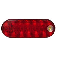 (image for) Trailer Stop/Turn/Tail/Backup Light Kit LED 6'' Oval Cyclops Dexter/Redneck #M880K-7