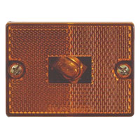 (image for) Trailer Marker Clearance Light Stud Mount Amber Dexter/Redneck #MC-36AB