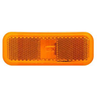(image for) Trailer Marker Clearance Light 4" Incandescent Amber Reflex Dexter/Redneck #MC-44AB