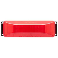 (image for) Trailer Marker Clearance Light Kit Incandesent 4.13" Rectangular Red Thinline Standard Dexter/Redneck #MC-67RB