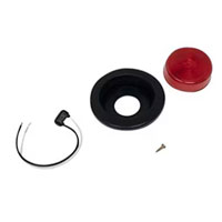 (image for) Trailer Marker Clearance Inc Light Kit Incandescent 2 1/2" Round Red Standard Dexter/Redneck #MC55RBK