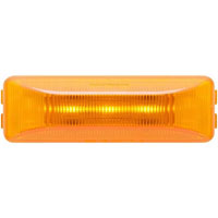 (image for) Trailer Marker Clearance Light LED 3.94" Rectangular Amber Thinline Dexter/Redneck #MCL-65AB