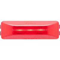 (image for) Trailer Marker Clearance Light LED 3.94" Rectangular Thinline Red Standard Dexter/Redneck #MCL-65RB