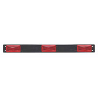 (image for) Trailer Identification Light Bar LED 15.938" 3 Diode Waterproof Red Fleet Dexter/Redneck #MCL-83RB