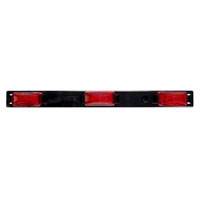 (image for) Trailer Identification Light Bar LED 15.938" 9 Diode Waterproof Red Dexter/Redneck #MCL-93RB
