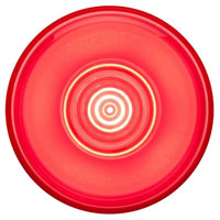 (image for) Trailer Marker Clearance Light Only LED 2" Round 6 Diode Red Glolight Dexter/Redneck #MCL155RB
