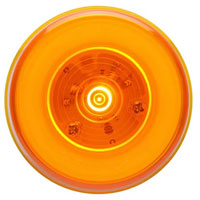 (image for) Trailer Marker Clearance Light Only LED 2 1/2" Round 9 Diode Amber Glolight Dexter/Redneck #MCL157AB