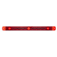 (image for) Trailer Identification Light Bar LED 17" 3 Diode Waterproof Red Dexter/Redneck #MCL78RB