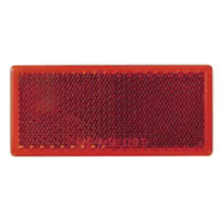 (image for) Trailer Reflector Red 3.19" Rectangular Dexter/Redneck #RE10RB