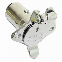 (image for) Trailer Wiring Connector Vehicle End 6 Way Round Zinc Dexter/Redneck #S602