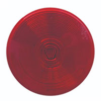 (image for) Trailer Stop/Turn/Tail Light Only Incandescent 4'' Round 2 Bulb Red Standard Dexter/Redneck #ST-45RB