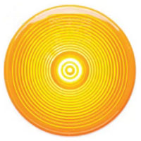 (image for) Trailer Park/Turn Light Only LED 4'' Round Amber 1 Diode One1 DexterRedneck #STL003AB