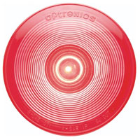 (image for) Trailer Stop/Turn/Tail LED Light 4'' Round Red One Diode Dexter/Redneck #STL003RB