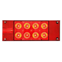 (image for) Marine Trailer Stop/Turn/Tail Light Only LED 6 Function 12 Diode Red Right Hane Dexter/Redneck #STL14RB