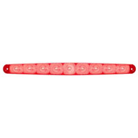 (image for) Trailer Stop/Turn/Tail Light Only LED 15" Oblong 9 Diode Red Dexter/Redneck #STL63RB