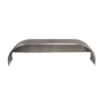 (image for) Straight Tandem Steel Axle Fender With Back 15-16" Tire Dexter/Redneck #2112-B