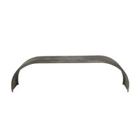 (image for) Straight Tandem Axle Steel Tread Plate Trailer Fender 15-16" Tire Dexter/Redneck #2112-T