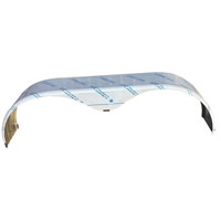 (image for) Teardrop Tandem Axle Aluminum Trailer Fender 15-16" Tire Dexter/Redneck #2124-A