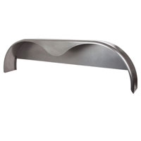 (image for) Teardrop Tandem Axle Steel Trailer Fender With 12" Back 15"-16" Tire Dexter/Redneck #2124-B