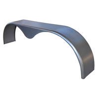 (image for) Teardrop Tandem Axle Steel Trailer Fender 15-16" Tire 13" Wide Dexter/Redneck #2126