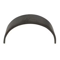 (image for) Trailer Fender Single Axle Aluminum Tread Plate 16" Tire 10"Wide Dexter/Redneck #2199-189AT