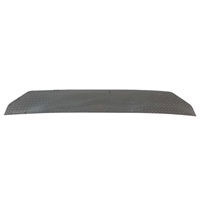 (image for) Trailer Fender Back Jeep Double Square Brake Steel Treadplate 12" Tall Dexter/Redneck #2730-14T