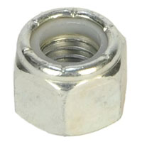 (image for) Lock Nut 1/2'' Zinc With Nylon Insert Dexter/Redneck #12ZLN
