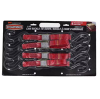 (image for) Steadymate Cam Buckle Straps 1" X 6' Qty: 4 Dexter/Redneck #15532