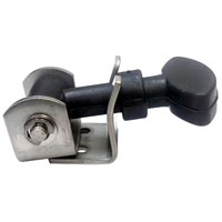 (image for) Trailer Rubber Door/Hood Latch With Brackets 2 1/8" Dexter/Redneck #190-SS