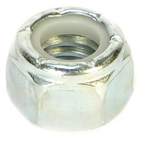 (image for) Lock Nut 7/16'' Zinc With Nylon Insert Dexter/Redneck #716ZLN