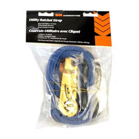 (image for) Wide Handle Cargo Rachet Strap With J-Hook Light Duty 1" X 15' Dexter/Redneck #75152