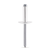 (image for) Auminum Pop Rivet Large Flange 3/16" X .815" Dexter/Redneck #AD610ABSLF