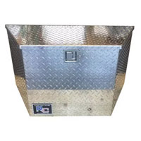 (image for) A-Frame Toolbox 30" X 14" X 14" Aluminum Dexter/Redneck #ALTB1414-30